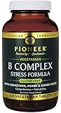 B Complex Stress Formula, Veg Gluten Free Pioneer (Verified Gluten Free) 120 Tab