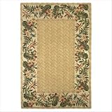 Sparta Beige Bamboo Basketweave Rug Size: Runner 2' 6