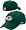 Green Bay Packers -Green- Fitted Sideline Slouch Hat - Large (7-1/8 - 7-1/4)