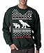 T-Rex Attack Moose Ugly Sweater T Shirt Funny Christmas Shirt