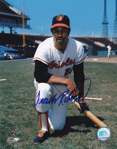 Frank Robinson signed autographed 8 x 10 photo Baltimore Orioles