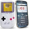 24/7 kaufhaus - Hartcoverh�lle f�r nokia c3 / Design 'GAMEBOY'