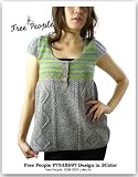 Free Peopleフリーピープル ショートスリーブデザインニット