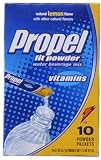 Gatorade Propel Fit Powder Water Beverage Mix, Natural Lemon Flavors, 10 Packets (PACK of 3)