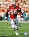 Andre Tippett Autographed/Hand Signed New England Patriots 8x10 Photo with HOF 08 (Pose 1)