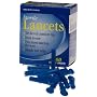 Sterile Lancets. Tri-Bevel, Single Use. Fits Most Lancing Devices. 100 Count. (pack of 5)