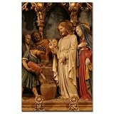 The Wedding Feast at Cana Catholic Mini Poster Print by CafePress