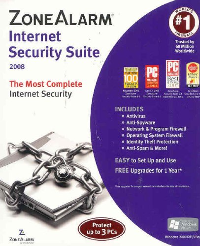 Zonealarm Internet Security Suite 3U Retail Box