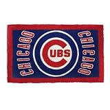 30" MLB Chicago Cubs Natural Coir Fiber Welcome Mat