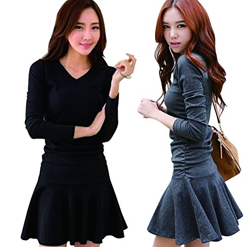 【ARINCO】 レディース ワンピース 2color 4Size カジュアル シンプル ゆったり