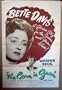 DE08 Corn Is Green BETTE DAVIS 1945 ONE SHEET POSTER.  Here�s a terrific 27" x 41" ONE SHEET POSTER  from the original release of THE CORN IS GREEN featuring a great image of BETTE DAVIS and JOHN DALL.    ONE SHEET POSTER  is folded and in excellent plus condition. No pinholes, no stains, no tears.  There are several tiny pieces of archival tape on the back of the one sheet, notably at the center fold. This one sheet can be framed �As Is� and will look fine or may be linen-backed with little work required.