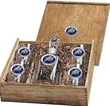 U S Naval Academy Capitol Glass Decanter Boxed Set