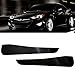 Carbon Door Protect Anti Scratch Cover Kick Decal Sticker Carbon Black For Hyundai 2012-2014 Genesis Coupe