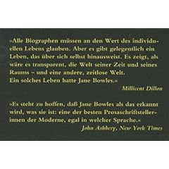 Jane Bowles: Lauter kleine S�nden. Eine Biographie.