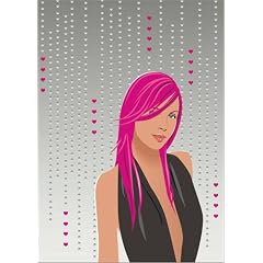 Poster 30 x 40 cm - "charlize" von Nuria Herrero - auch in anderen Gr��en und als Leinwandbild erh�ltlich