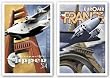 Euroair France-Clipper 314 Set by Michael Kungl 27"x40" Art Print Poster