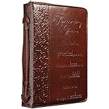 Amazing Grace" Embossed Bible / Book Cover (Large)