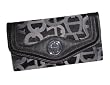 Etienne Aigner Checkbook Wallet Status Quo Black Multi