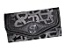 Etienne Aigner Checkbook Wallet Status Quo Black Multi
