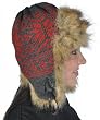Alkii Premium Wool Trooper Helmet mens/womens Faux Fur lined snowboarding winter snow hats - 6 colors