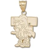 Texas Tech University Double T Special Giant Pendant (Gold Plated)