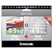 Lexmark No. 43XL/44XL Inkjet Cartridge Black and Colour Ref 80D2966 [Pack 2]