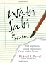 Wabi Sabi for Writers: Find Inspiration. Respect Imperfection. Create Peerless Beauty.
