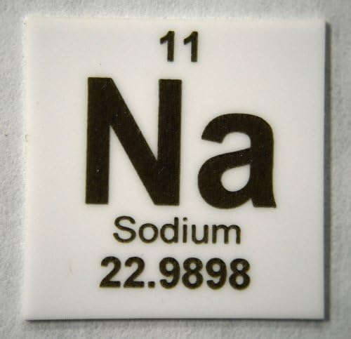 Alumina Scoring Wafer for Glass, Element Sodium