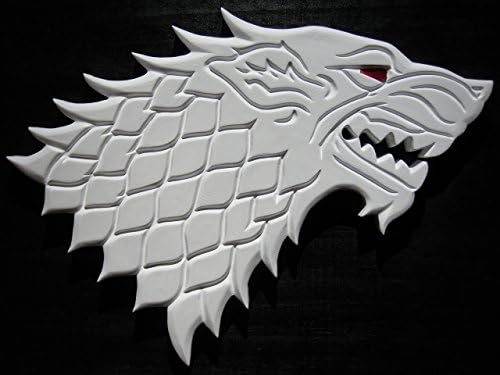 Game of Thrones - Jon Snow's Dire Wolf - Ghost in the Darkness