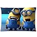 Despicable Me Laughing Minions Pillowcases Custom Pillow Case Cushion Cover 20 X 30 Inch Two Sides