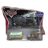 Disney Pixar Cars Fillmore & Sarge Supercharged Movie Moments Two Car Set 1:55 Scale Mattel