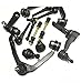 PartsW - 12 Pc Suspension Kit For Ford Expedition 97-02, F-150 97-03/ Lincoln Navigator 98-02/ Upper Control Arm with Ball Joints Assembly Lower Ball Joints Inner & Outer Tie Rod Ends Sway Bar