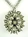 Rocker Jewelry All Spikes Pendant Metal Spiked Necklace