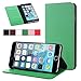 iPhone 6 Case - Exact Apple iPhone 6 5.5 Case [BillFOLD Series] - PU Wallet Flip Cover Case for Apple iPhone 6 Air (5.5-inch) Green