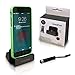 AmaziPro8 iPhone Charger Docking Station+ Stylus + Dust Plug + 5 ebooks, Best USB Lightning Cable, Charge Sync Stand, Cradle Charging Dock Stations for Apple 6 Plus 6s Plus 6 6s 5 5S 5C