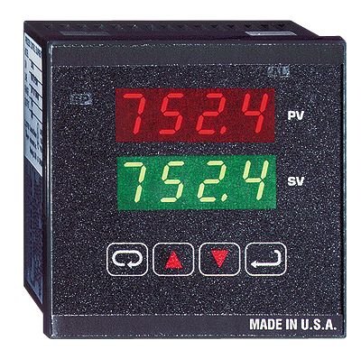 1/4 DIN controllers with thermocouple input;SPDT relay and alarm