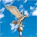 Whitehall Color Large Flagpole Eagle - 00808