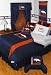 NFL Denver Broncos Bedding Set 5 Pc Full Comforter and Sheets