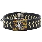 MLB Chicago White Sox Camouflage Baseball Bracelet