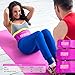 Waist Trimmer Ab Belt (Pink) - Adjustable Weight Loss Sauna Belt For Women & Men With FREE Carrying Bag - Provides Lower Back & Lumbar Supports For Easy, Effortless Waist Slimming - Lifetime Guarantee