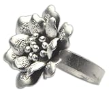 Romantic Valentines Gifts Sterling Silver Women Ring US Size 20