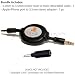 Apple iPhone port to 3.5mm Stereo Adapter and 3.5mm Male-To-Male Retractable Cable