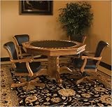 Winslow game table with 4 matching chairs