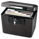 SentrySafe 1170 Black 1/2 Hour FIRE-SAFE File, 0.61 Cubic Feet, Black