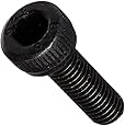M3 x 10mm Alloy Steel Hex Bolt Socket Head Cap Screws Black 100 Pcs