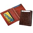 Crocodile Leather Card Case with ID Holder
