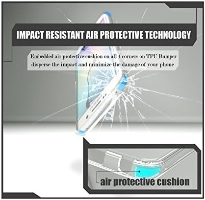 Galaxy S6 Edge Case, TORU® [AIR PROTECTION] Galaxy S6 Edge Bumper Case [Scratch Resistant] Slim Fit Clear View Back Cover - Crystal Clear (21S6ETHCC-CC)