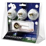 Missouri Tigers NCAA 3 Ball Gift Pack w/ Cap Tool
