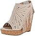 Not Rated Women's Fringe Delight Wedge Sandal