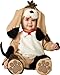 InCharacter Infant Puppy Costume, Tan/Black/White